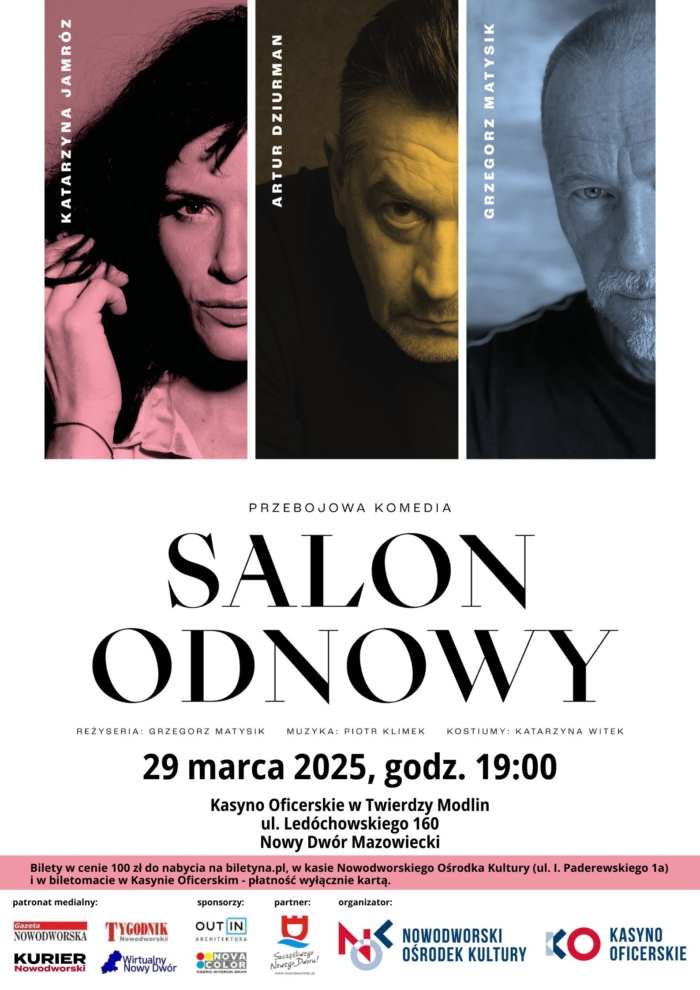 Salon Odnowy Spektakl Komediowy Nowodworski O Rodek Kultury